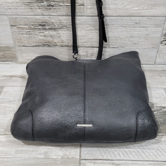 Rebecca Minkoff Black Pebbled Leather Handbag - Picture 7 of 15